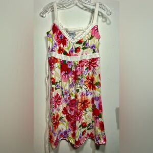 Caribbean Joe Small Cotton Sundress